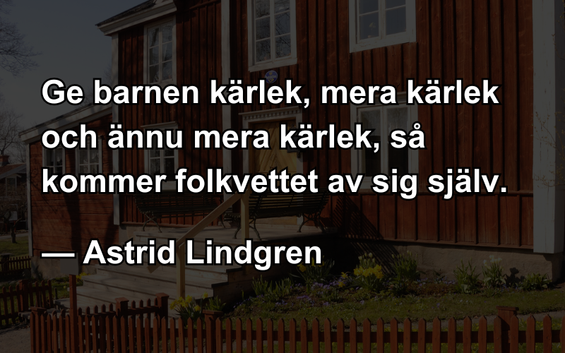 Astrid Lindgren-citat